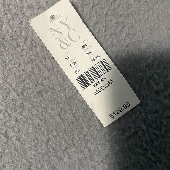 New York‎ & Company Blazer Jacket Coat Red Double Breasted Women's Wool Size M - Picture 2 of 7